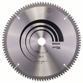 BOSCH List kružne testere Optiline Wood 2608640442, 305 x 30 x 2,5 mm, 96