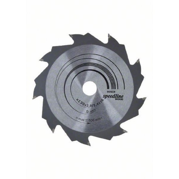 BOSCH List kružne testere Speedline Wood 130 x 16 x 2.2 mm. 9