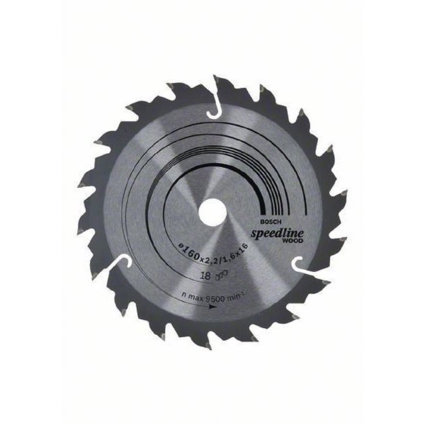 BOSCH List kružne testere Speedline Wood 160 x 16 x 2.4 mm. 18
