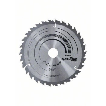 BOSCH List kružne testere Speedline Wood 210 x 30 x 2.6 mm. 30