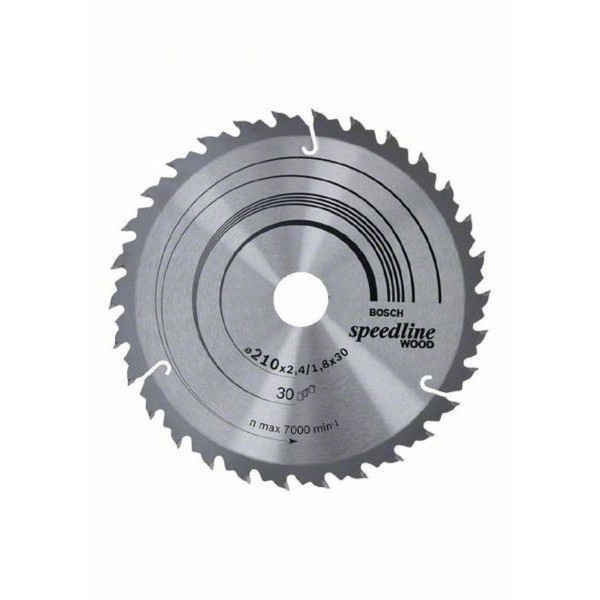 BOSCH List kružne testere Speedline Wood 210 x 30 x 2.6 mm. 30