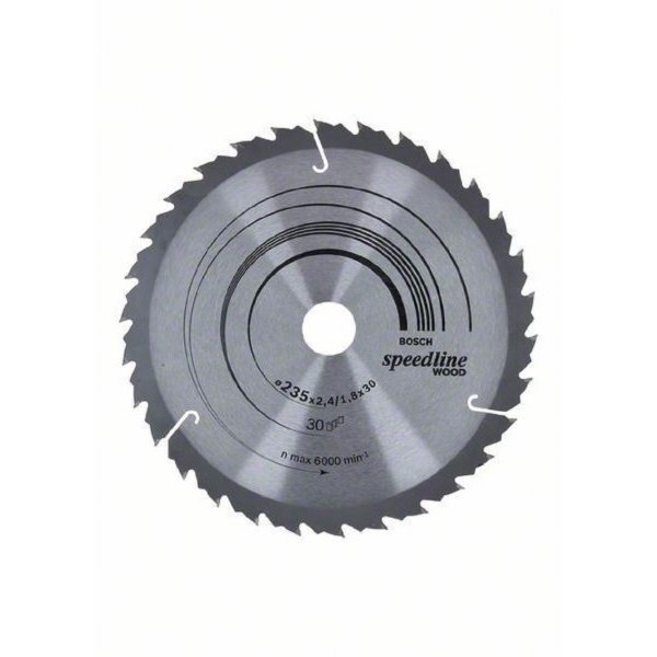 BOSCH List kružne testere Speedline Wood 235 x 30;25 x 2.6 mm. 30