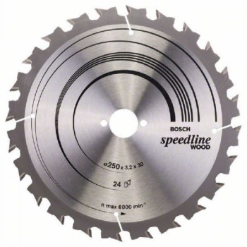 BOSCH List kružne testere Speedline Wood 250 x 30 x 3.2 mm. 24