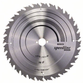 BOSCH List kružne testere Speedline Wood 315 x 30 x 3.2 mm. 28