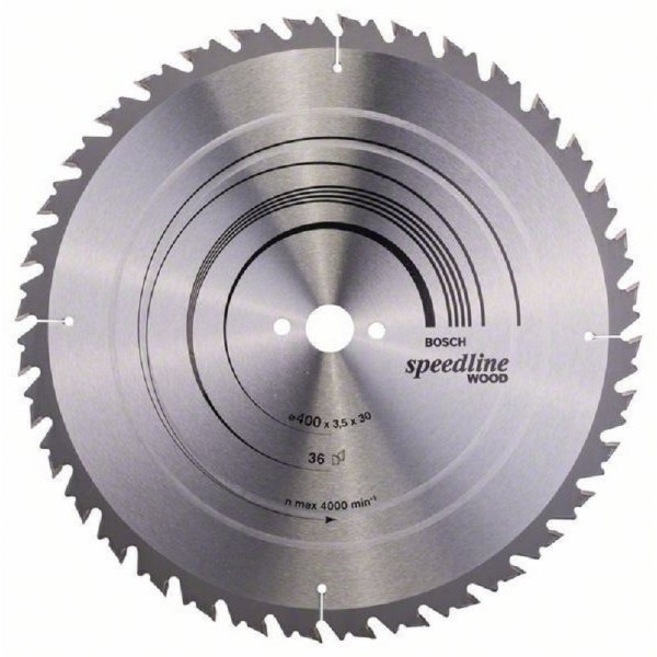 BOSCH List kružne testere Speedline Wood 400 x 30 x 3.5 mm. 36
