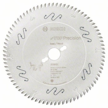 BOSCH List kružne testere Top Precision Best for Wood 250x30x3.2;2.2mm 80T ATB
