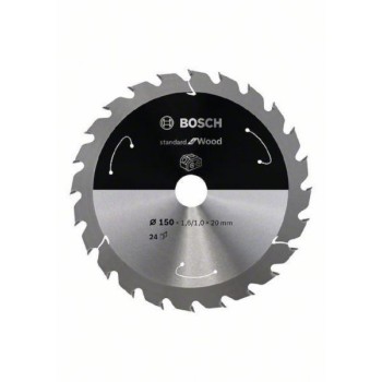 BOSCH List kružne testere za akumulatorske testere 150x20;16x1.6;1.0x24T