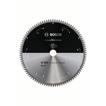 BOSCH List kružne testere za aluminijum za akumulatorske testere 305x2.4/1.8x30 T96 2608837782, 305x2.4/1.8x30 T96