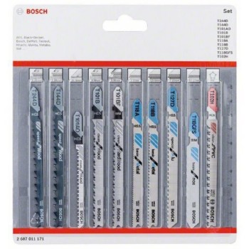 BOSCH List ubodne testere set 10 komada All in One  2607011171