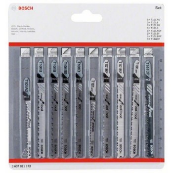 BOSCH List ubodne testere set 10 komada Clean Precision 2607011172