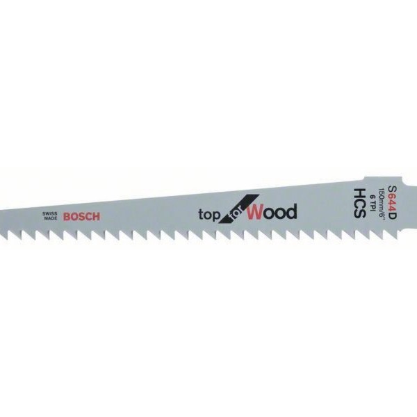 BOSCH List univerzalne testere S 644 D 2608650464,  za Drvo pakovanje 25 komada