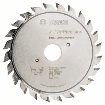 BOSCH List za zasecanje Top Precision Laminated Panel 2608642126, 80 x 20 x 2,8-3,6 mm, 10+10