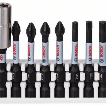 BOSCH Pakovanje Impact Control nastavaka za odvrtače, 8-delno, 2xPH2;2xPZ2;1xT20;1xT25;1xT30  2608522326