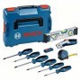 BOSCH plavi alat 13 del. kombo set + Odvrtač Set 6 del., 0615990N2R