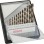 BOSCH plavi alat 13-delni Robust Line set burgija za metal HSS-Co DIN 338 135° 2607019926