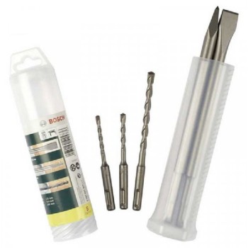 BOSCH plavi alat 5-delni set SDS-plus dleta i hamer burgija 2607019455