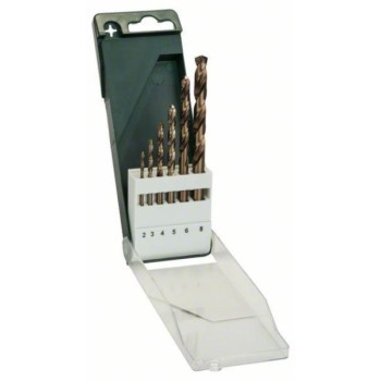 BOSCH plavi alat 6-delni set burgija za metal HSS-Co, DIN 338 Bosch 2609255087