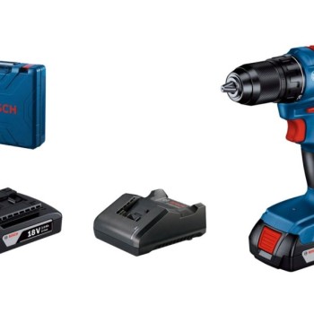 BOSCH plavi alat Akumulatorska bušilica-odvrtač GSR 185-LI 2x2.0Ah kofer 06019K3000