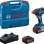 BOSCH plavi alat Akumulatorski rotacioni udarni odvrtač GDX 18V-200+2x4.0Ah kofer 06019J2206