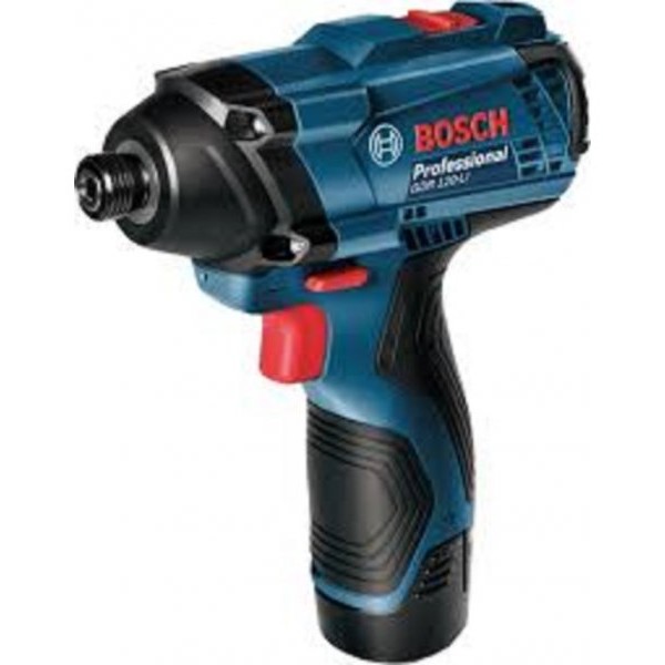 BOSCH plavi alat Akumulatorski udarni odvrtač Bosch GDR 120-LI; 2x1,5Ah 12v