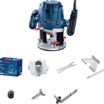 BOSCH plavi alat GOF 130 Površinska glodalica-ober frezer, 1.300W, 06016B7000