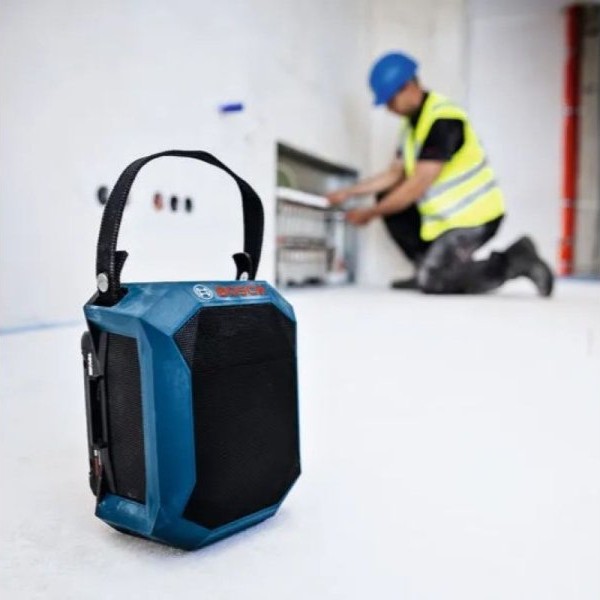 BOSCH plavi alat GPB 18V-1 C Solo bluetooth zvučnik, bez baterije i punjača, 06014A7000