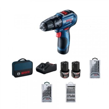 BOSCH plavi alat GSB 12-30 Akumulatorski odvrtac + 39-delni set pribora