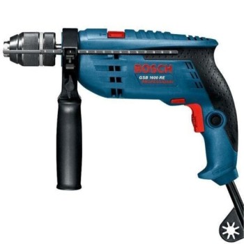 BOSCH plavi alat GSB 1600 RE vibraciona bušilica, 750W, 0601228200