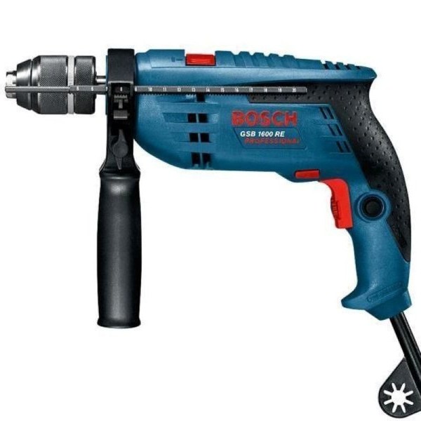 BOSCH plavi alat GSB 1600 RE vibraciona bušilica, 750W, 0601228200