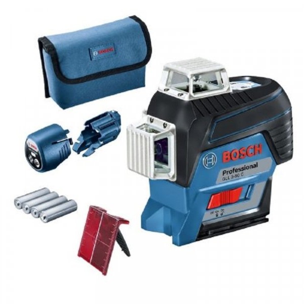 BOSCH plavi alat Linijski laser GLL 3-80 C Bluetooth 80m