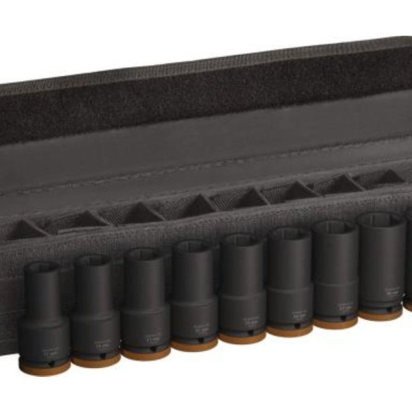 BOSCH plavi alat PRO Impact Socket Set, 3/4'', duboki, 9 delova, 2608003042