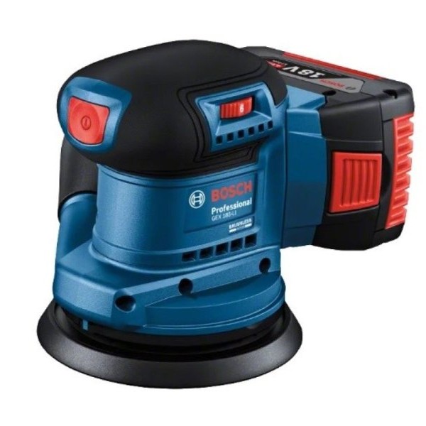 BOSCH plavi alat Professional Ekscentar brusilica SOLO GEX 185-LI 06013A5000