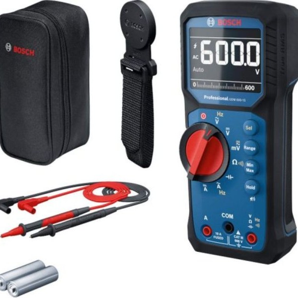 BOSCH plavi alat Professional GDM 600-15 multimetar-unimer + MH1 nosač, 0601077301