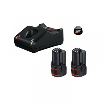 BOSCH plavi alat Set akumulatora 2x GBA 12V 3.0Ah + 1x punjač GAL 12V-40, 1600A019RD