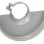 BOSCH plavi alat Štitnik za brušenje 125 mm  1619P06548