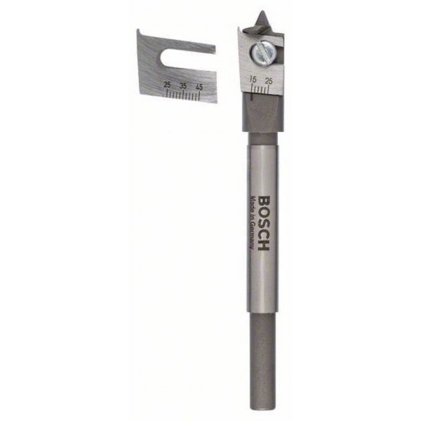 BOSCH Podesiva pljosnata burgija za glodanje, šestostrano 2608596333, 15 - 45 mm, 120 mm