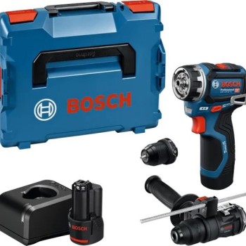 BOSCH PRO HEAVY DUTY GSR 12V-32 FC Odvrtač u L-BOXX 102 sa 2x 2.0 Ah Li-ion akumulatora, 06019N7104