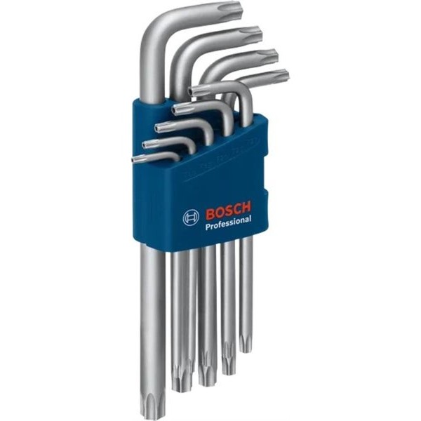 BOSCH Professional 9-delni set Torx ključeva T10-T50, 1600A01TH4