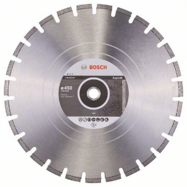 BOSCH Rezna ploča Standard for Asphalt Bosch  450 x 25,40 x 3,2 x 10 mm