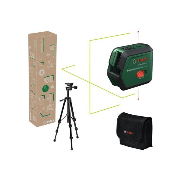 BOSCH Set AdvancedLevel 2G Laser za ukrštene linije sa funkcijom vertikale, 0603663GZ1