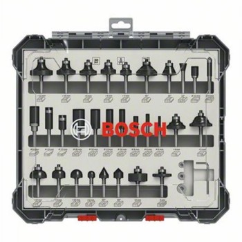 BOSCH SET GLODALA MIX 6mm WOOD 1/30