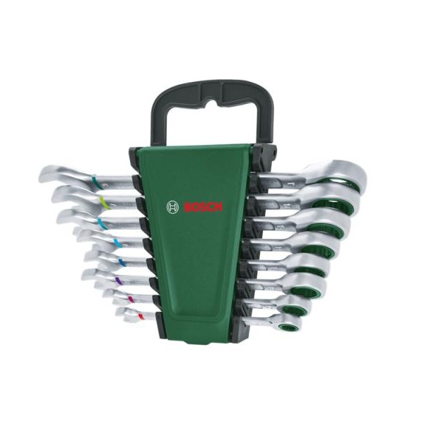 BOSCH Advanced Set kombinovanih ključeva za zupčanike od 8 delova, 1600A027PS