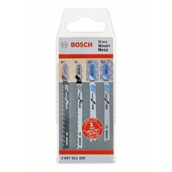 BOSCH Set listova za ubodnu testeru - JSB komplet Wood and Metal, 18 delova 2607011439