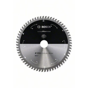 BOSCH Standard for Aluminium list kružne testere za akumulatorske testere 216x2,2x30 T64 2608837776, 216x2,2x30 T64