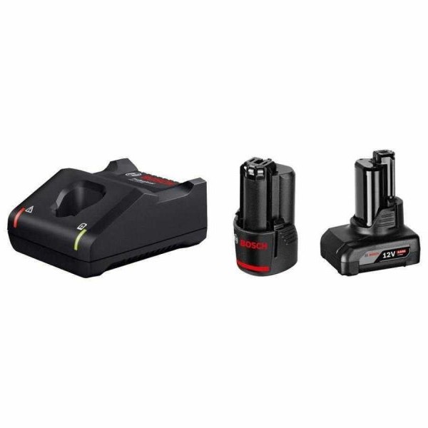 BOSCH Starter set baterije 1 x GBA 12V 4,0 Ah + 1 x GBA 12V 2,0 Ah + punjač GAL 12V-40 (1600A01NC9)