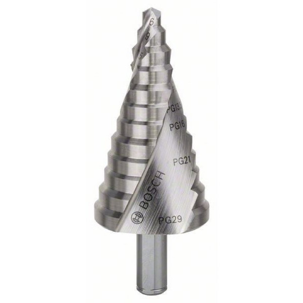 BOSCH Stepenaste burgije HSS 2608587428, 6 - 37 mm, 10,0 mm, 93 mm