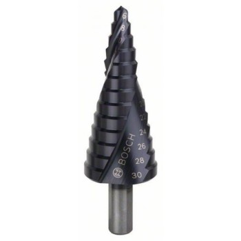 BOSCH Stepenaste burgije HSS-AlTiN 2608588067, 6 - 30 mm, 10,0 mm, 93,5 mm