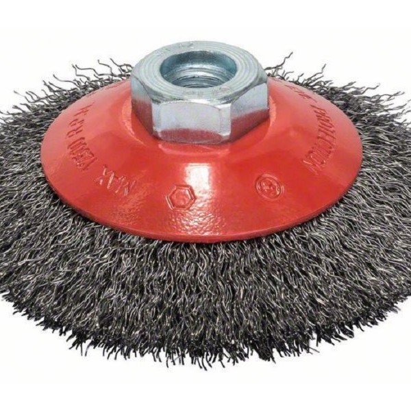 BOSCH Talasasta pljosnata četka 100, čelična 2608622057, 100 mm, 0,3 mm, M14