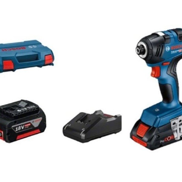 BOSCH Udarni odvrtač GDR 18V-200 18V, 2x4,0 Ah + kofer, 06019J2107