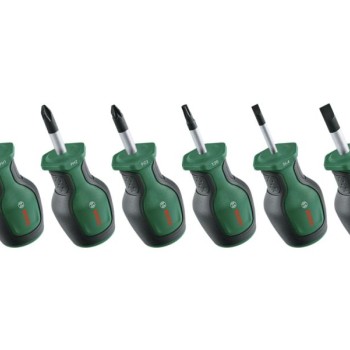 BOSCH Universal 6-delni set kratkog odvrtača, 1600A032UK